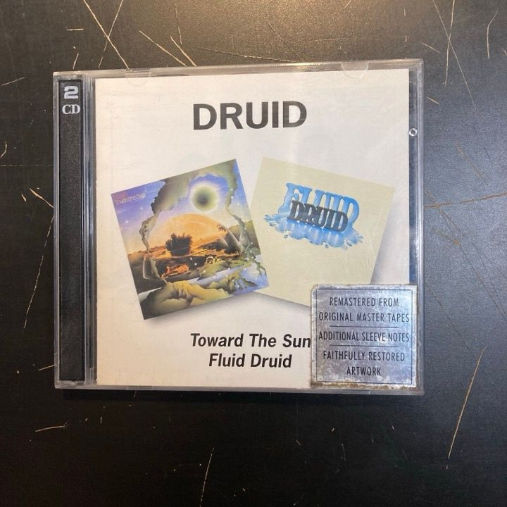 Druid - Toward The Sun / Fluid Druid (remastered) 2CD (VG/M-) -prog rock-